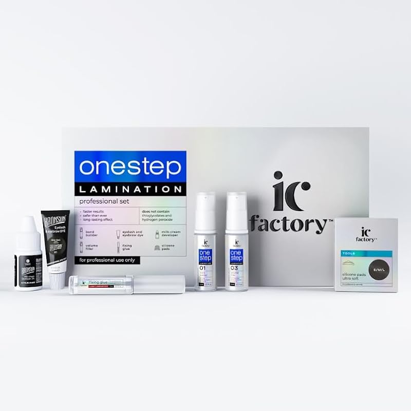Bronsun IC Factory One Step Lash Lift Kit - 6-Piece