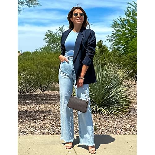 luvamia Blazer Jackets for Women Work Casual Office Long Sleeve Fashion Dressy Business Outfits