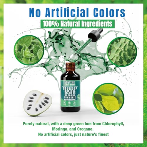 Soursop Bitters Liquid Drops 10-in-1 with Sea Moss & Turmeric