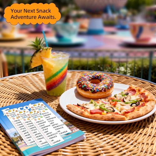 4 Pack Snacking Around the World Temporary Tattoos