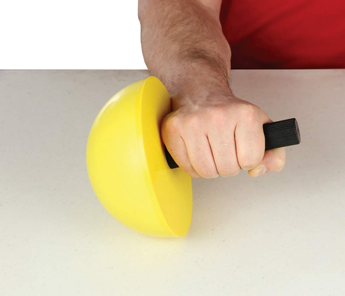 CanDo Wrist - Forearm Exerciser Set: 3 Semi-Spheres, 3 Handles