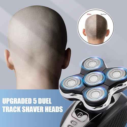 Balder Pro Shaver Peplacement Heads for Remington Balder Pro Head Shaver Model XR7000/XR1500/XR1501 Electric Shaving for Bald Men (Heads/1pc)