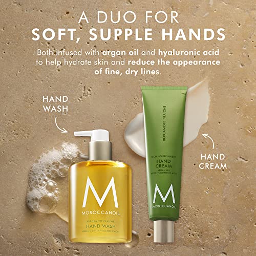 Moroccanoil Hand Cream Bergamote Fraiche 3.4 Fl Oz Moisturizing Hand & Cuticle Care