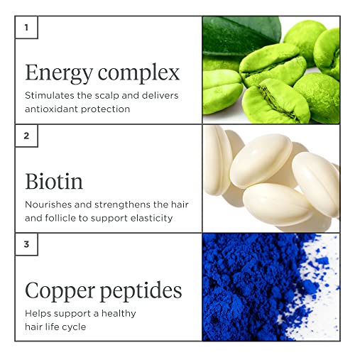 Briogeo Destined For Density Caffeine + Biotin Peptide Density Conditioner, Increases Hair Thickness and Volume for Fine or Thinning Hair, Vegan, Cruelty-Free