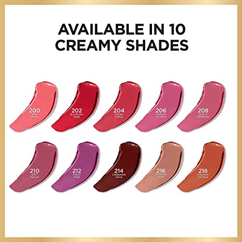L¡¯Or?al Paris Age Perfect Satin Lipstick with Precious Oils, 208 Subtle Primrose, 0.13 Ounce