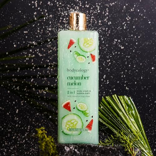 Bodycology Cucumber Melon Body Wash Women 16 oz