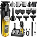 6-in-1 Waterproof Hair Clipper & Beard Trimmer Kit for Men