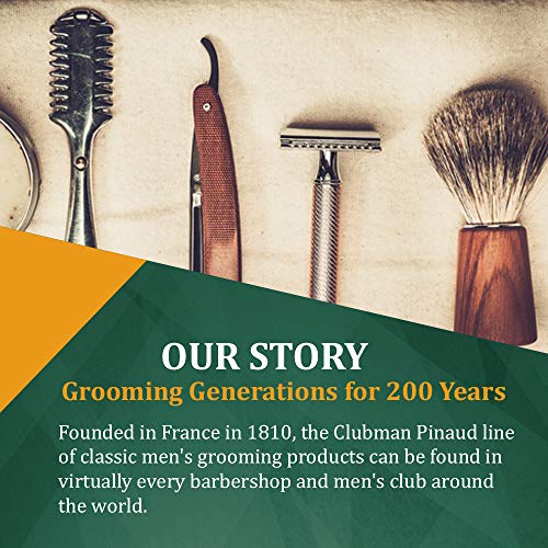 Clubman Pinaud Beard Oil for Men ? Balanced Moisture for Facial Hair & Skin, Softens & Nourishes Beard, 1 oz
