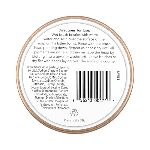 Jenny Patinkin Vegan Makeup Brush Cleaner Soap with Pad