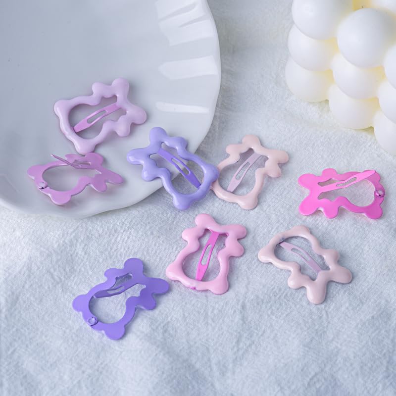 Cat Hair Clip for Women Cat Lovers Kitten Hair Clips Cute Hair Accessories Cat Hair Pins for Women Girls 8pcs Hair Clip Ins for Thick Thin Hair Kawaii Hair Accessories for Short Long Hair