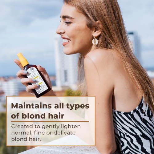 Intea Natural Blond Highlights Hair Lightener Spray - 3.4 Oz