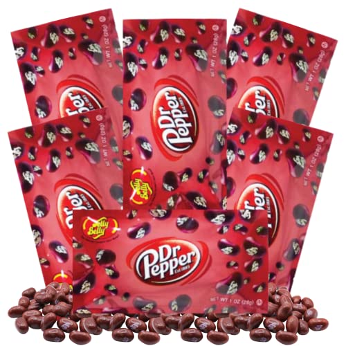 Needzo Dr Pepper Jelly Beans - 6 Pack of Chewy Candies