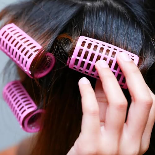 36-Piece Self Grip Plastic Hair Roller Set, 5 Sizes