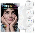 LADDYFOX 50Pcs Holographic Silver Multichrome Laser Glitter Face Tattoos for Girls
