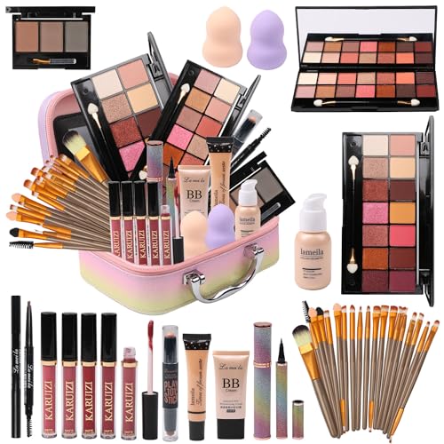 KARUIZI All-In-One Makeup Set for Women & Girls - 26 Essentials