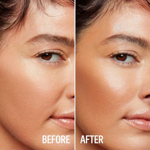 Mineral Powder Bronzer, SPF 35 Natural Glow Contour Sunscreen Loose Powder, Blendable Formula Buildable Coverage Lightweight and Oil Control Makeup Face Contour Powder-Warmth, 0.28oz