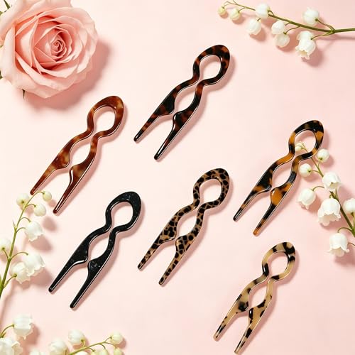 Prestige French Hair Pins for Women - 3 Pack Updos & Buns