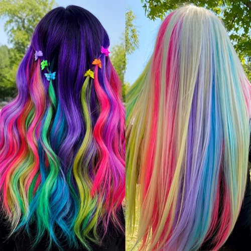 Hair Chalk Set 6 Colors Waterproof Washable Kids