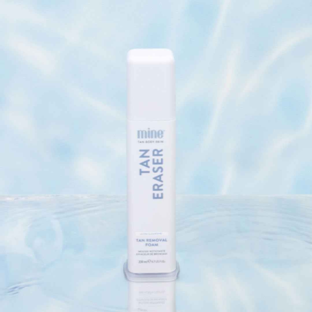 Minetan Self Tan Eraser Foam | Tanning Removal Foam | Prep & Prime the Skin | an Even, Smooth, Clean Finish, 5 Minute Application, Fake Spray Tan Remover Mousse, Face & Body, Vegan | 6.7 Fl Oz
