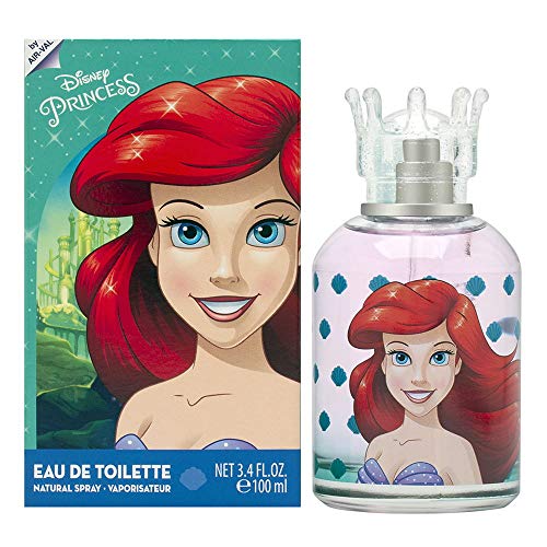 Disney Princess Ariel Eau De Toilette Spray for Girls, 3.4 oz / 100ml
