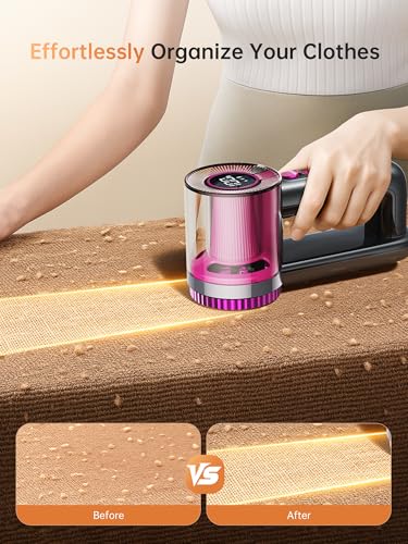 DRFLASH Fabric Shaver Rechargeable - 3 Speed Lint Remover