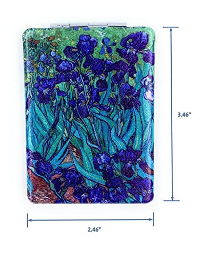Van Gogh Art Compact Mirror, Foldable Makeup Mirror with Magnification