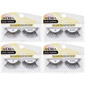 Andrea Strip Lashes Style 23 - Black, 4 Pair Reusable Human Hair