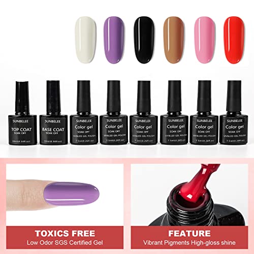 Professional Acrylic Nail Kit with UV Light, Gel Polish, Drill, Art Tips & Decoration - DIY Nail Art Tool & Supplies