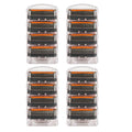 Evapure 16 Pack Fusion 5 Razor Blade Refills for Men, Universal Handle Fit
