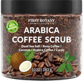 First Botany Arabica Coffee Scrub with Coconut & Shea Butter, 10 oz