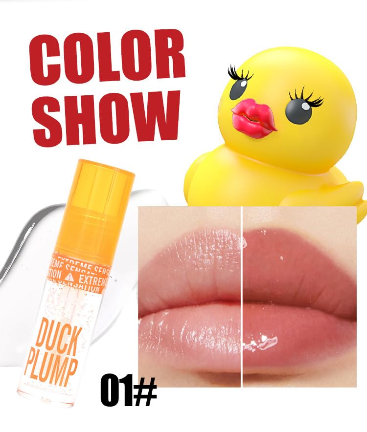 Hydrating Plumping Lip Gloss with Ginger - Vegan Makeup
