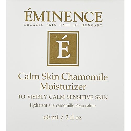 Eminence Organic Skincare Calm Skin Moisturizer for Sensitive Skin, Chamomile, 2 Fluid Ounce (2252/Em)