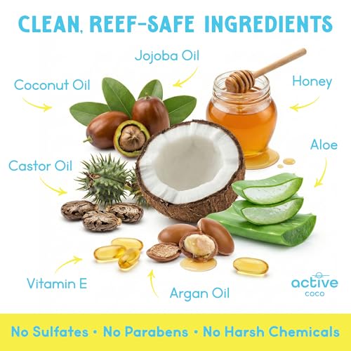 Active COCO Pre-Swim Hair Protection Spray - Chlorine & Salt Water Defense