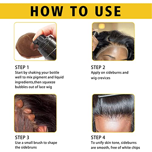 Goiple Lace Tint Mousse 6.8oz Dark Brown Wig Lace