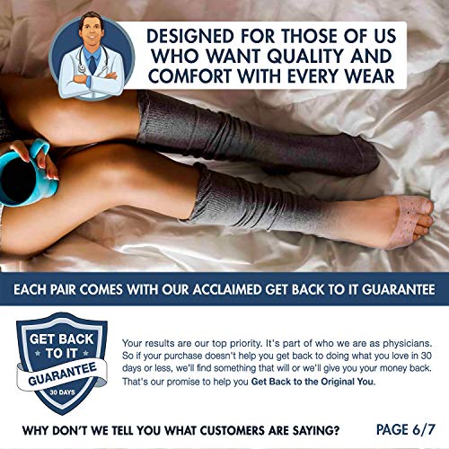 Dr. Frederick's Moisturizing Gel Socks for Dry Cracked Feet - 2 Pairs