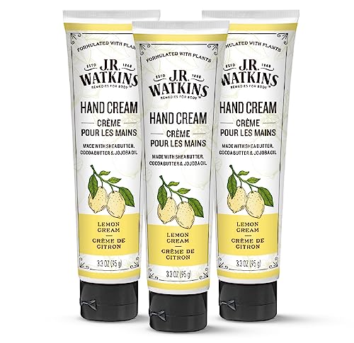 J.R. Watkins Natural Hand Cream with Shea Butter, 3.3oz