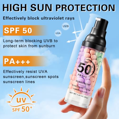 3-in-1 Color Correcting Primer SPF 50 with Oil Control