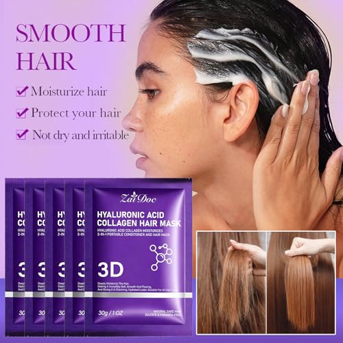 ZAIDOC 2-in-1 Portable Conditioner & Hair Mask - Travel Size, 1oz