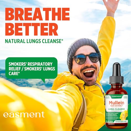 Easment Mullein Leaf Extract Drops for Respiratory Support