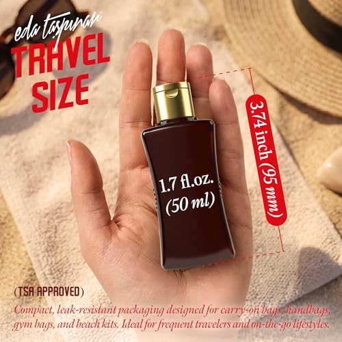Eda Taspnar Fast Tanning Oil SPF 0 - 2 Pack Travel Size Deep Bronze Glow