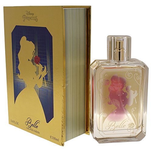 Disney Princess Belle Eau de Toilette Perfume Spray for Kids, 3.4 oz