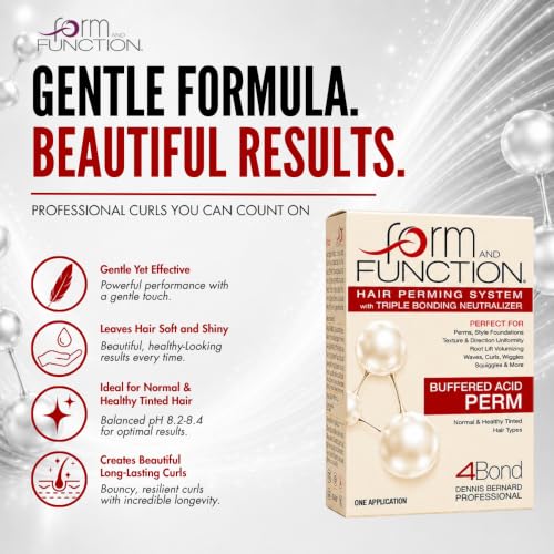 Form And Function Hair Perming System with Triple Bonding Neutralizer