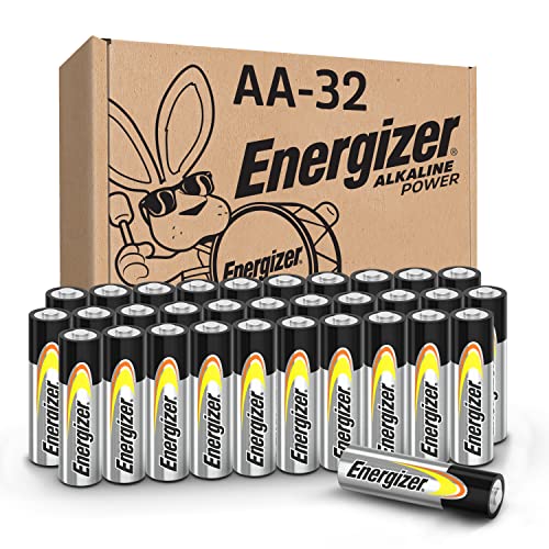 Energizer AA Alkaline Batteries, 32 Count - Reliable Power Pack