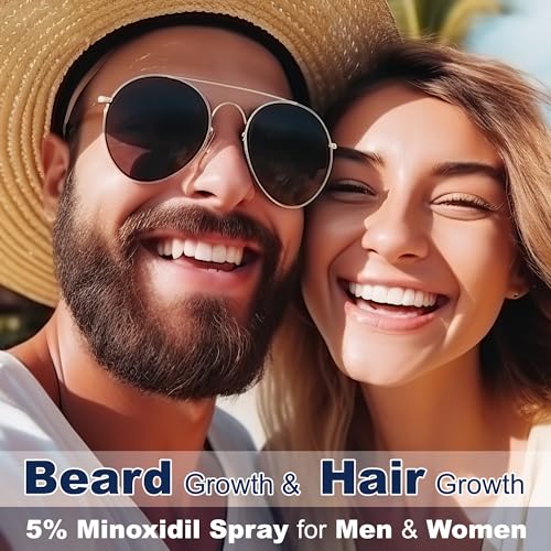 5% Minoxidil Hair Growth Spray for Men & Women - 2 Pack