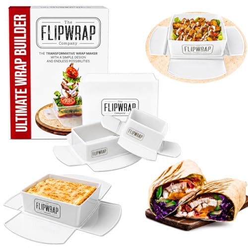 Tortilla Wrap Maker Kit for 7" & 10" Tortillas with Accessories
