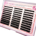 Fluffy Lash Clusters DIY Eyelash Extensions 8-16mm Mix 250pcs