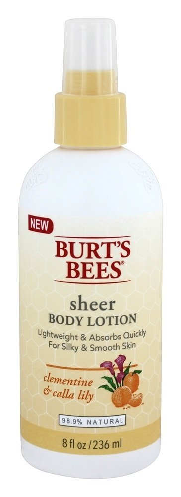 BURTS BEES Sheer Body Lotion - Clementine And Calla Lily, 8 FZ