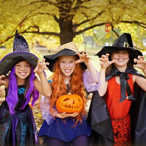 Halloween Face Tattoos Stickers - 15 Sheets Temporary Tattoos