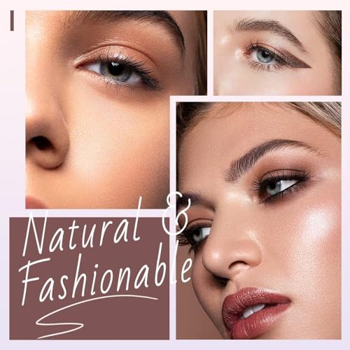 Folding Angle Scalloped Lash Brush, 2024 NEW Mascara Fan Brush for Lashes Eyelash Separator Tool, Eyelash Comb for Upper Lower Eye Lash Makeup Tools, Eye Makeup Fan Brush For Women (10 PCS)