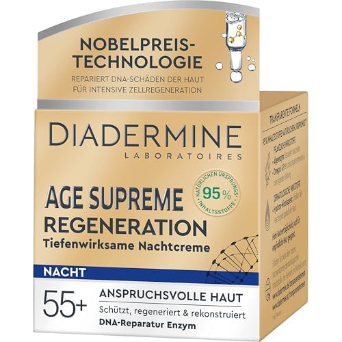 Diadermine Age Supreme Regeneration Deep Action Night Cream - 1.76 Fl.oz (50 ml)